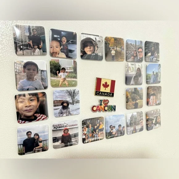 12pcs Custom Photo Magnets Set - Picture 2 of 5